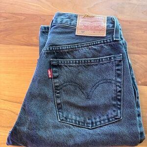 Levi’s 501 original jeans women’s 25 x 30 black